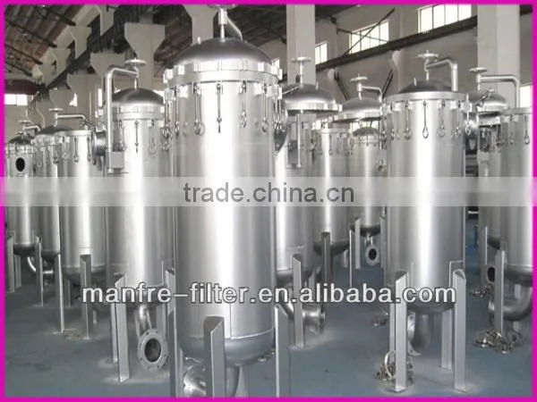 Stainless steel multi bag filter for medicine and food