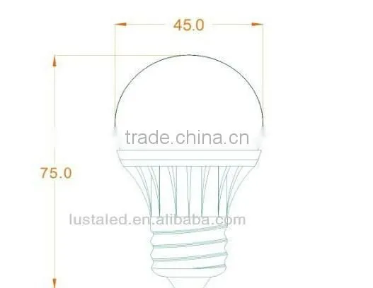 Dimmable Bulb 3W LED,Ceramic+Glass housing,Super Bright 2835 SMD, E27/E14 Base, CE Rohs UL Approved