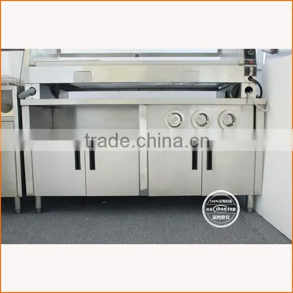 Shentop Commercial restaurant equipment working bench STPP-WS05 fast food restaurants working table center island work bench