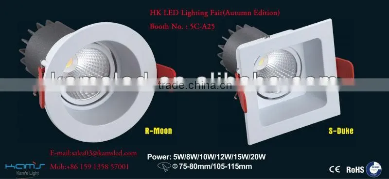 Newly high quality HK International Lighting fair COB Hotel Ceiling light