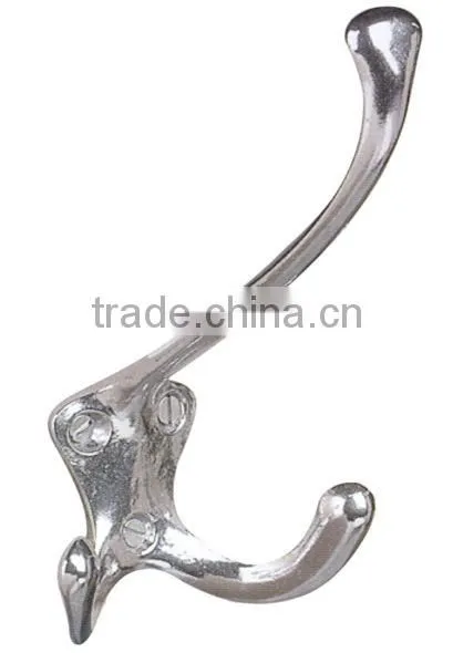 Wholesale Aluminum multicolor wall hook,robe hook,wall mounted hook