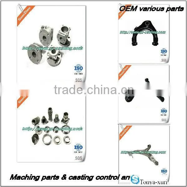 AAA quality casting fitting OEM and custom from China casting foundry for auto, pump, valve,railway