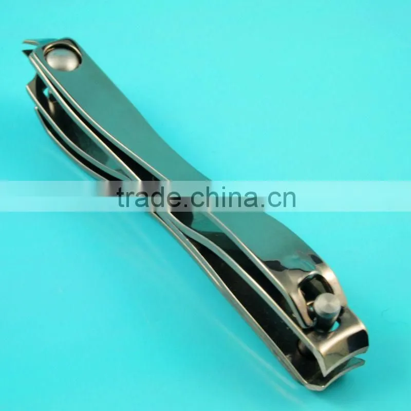 Two sides long handle multi function nail clipper