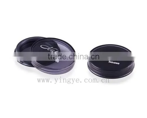 Two-layer makeup custom plastic protein powder container