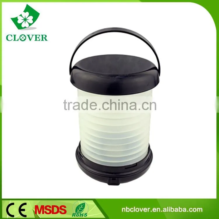 4*AAA battery operated mini led lights 12 LED solar camping lantern