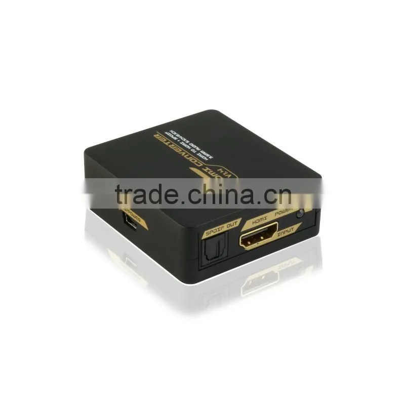 TOSLINK Digital Optical 1x5 Audio Splitter With High Quality Support Signal Retiming