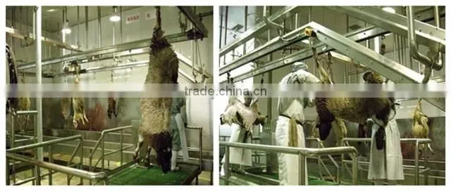 goat slaughter processing line equipment
