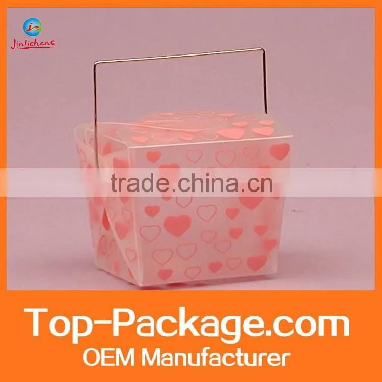Fun colorful wire handle plastic soap box