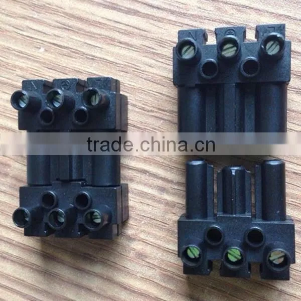 pluggable male and female connector