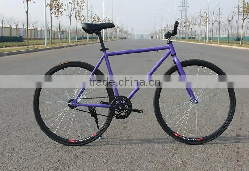 46cm fixed gear bicycle can freely try to meet customer requirements color standard high carbon steel bike