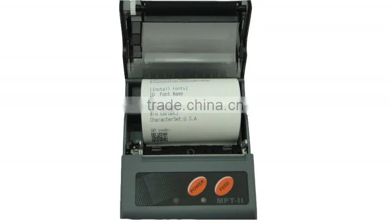 China handheld 58mm pos receipt android barcode portable printer ---mpt-ii