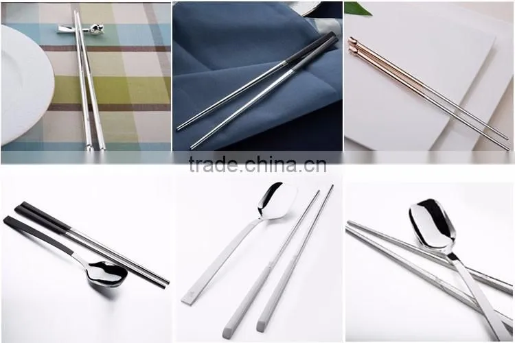 wedding gift sterling silver Chopsticks good luxury Design chopsticks with animal horse head display chopsticks for corporate
