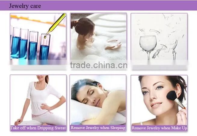 Luxury costume clear meaningful pendant jewelry