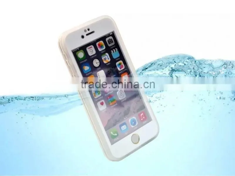 Waterproof TPU silicone rugged mobile cellphone protective case for iPhone 6S 6S Plus