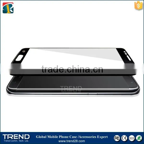 china wholesale curved tempered glass screen protector for samsung galaxy s7 edge