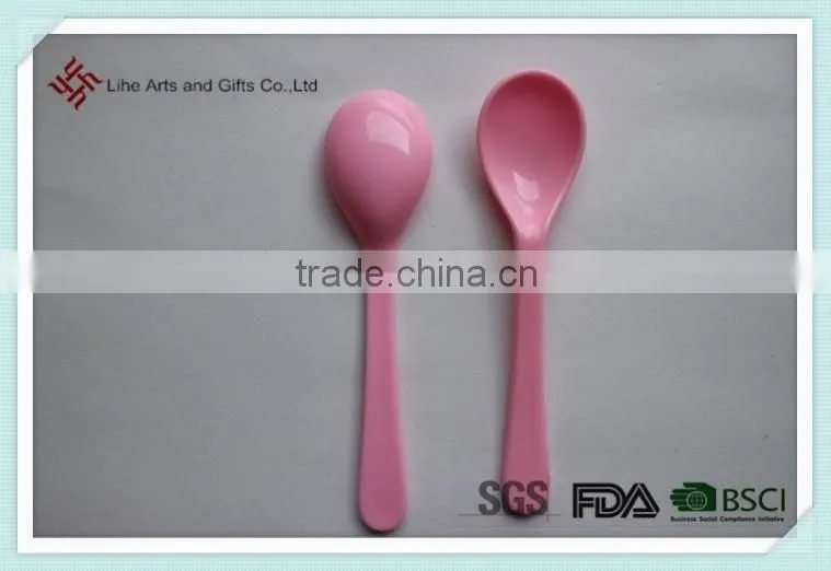 Hot sale custom melamine plastic spoon