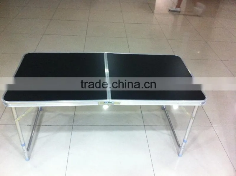 Wholesale OEM Color Lightweight 4ft Folding Aluminum Outdoor Table