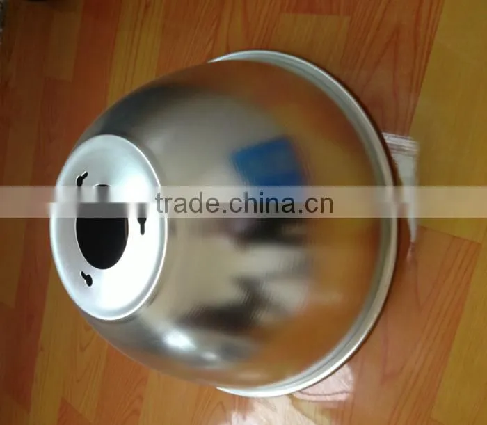 aluminum part spinning (Aluminium lamp shade cnc metal spinning product )