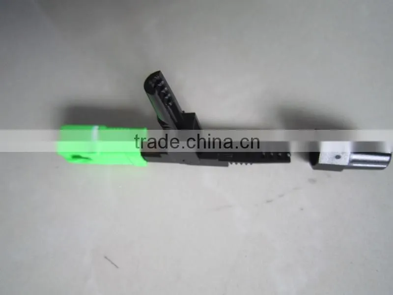 FTTH field Quick assembly sc/apc SM fiber optic fast connector
