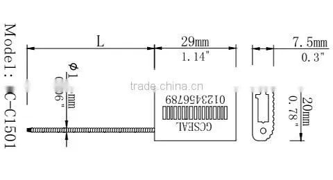 Wholesale Products cable entry seal for container GC-C1501