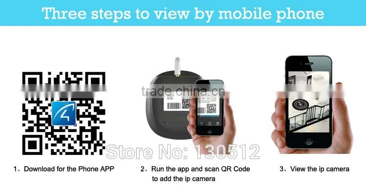 home security and surveillance wireless ip IP webcam ip cctv camera wifi camera Security PNP