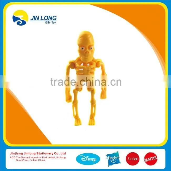 3D plastic skeleton kid toy