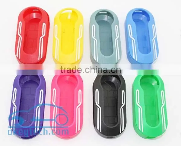 High quality shell key fiat 500 key cvoer for Fiat key cover