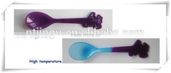baby temperature color changing spoon