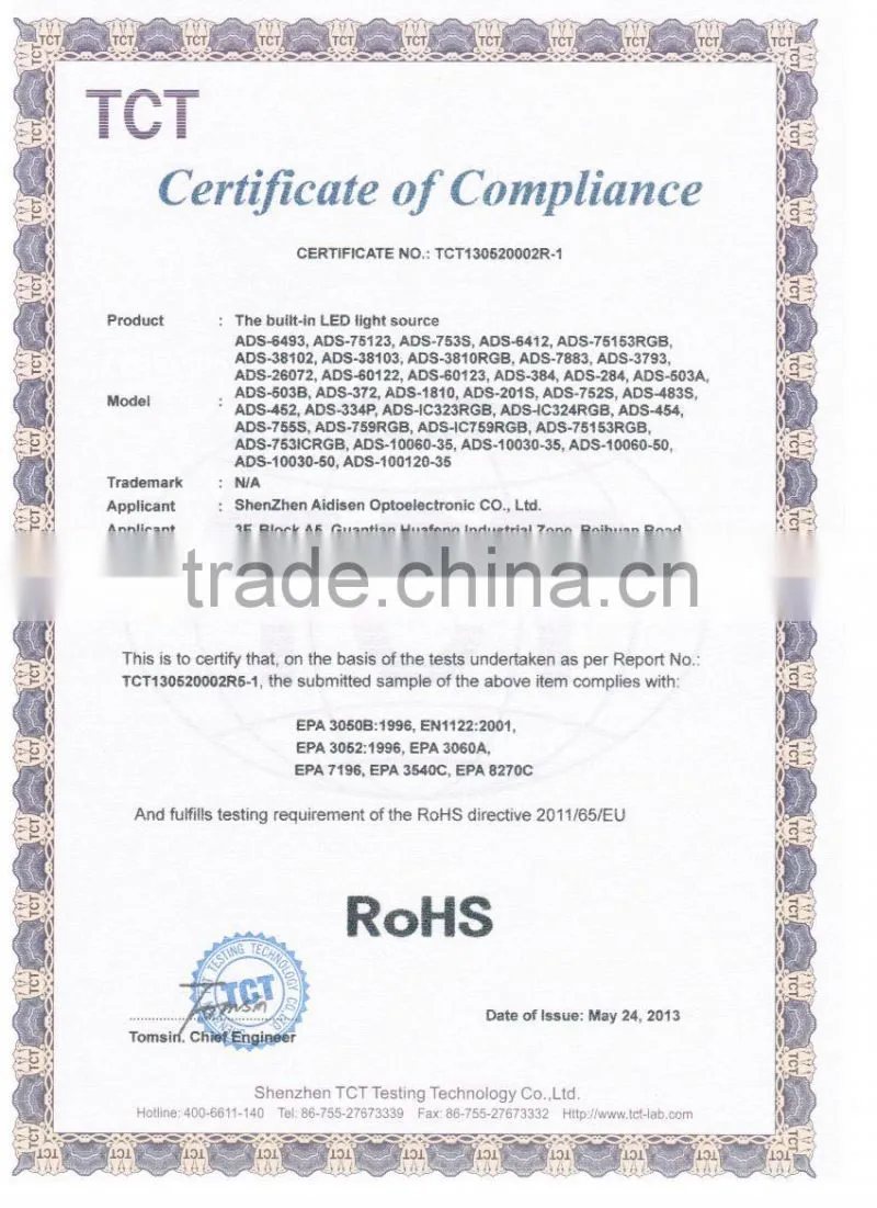 AC220V/AC110V programmable SD card led controller