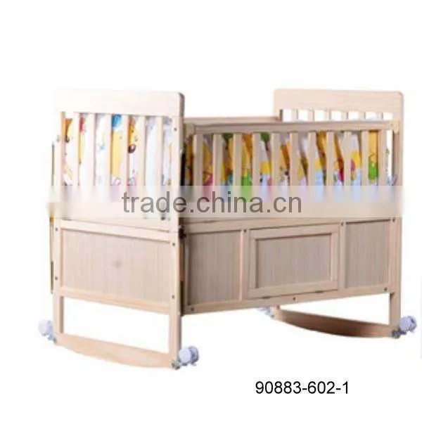 wooden bed new born baby bed wooden baby bed 90883-604