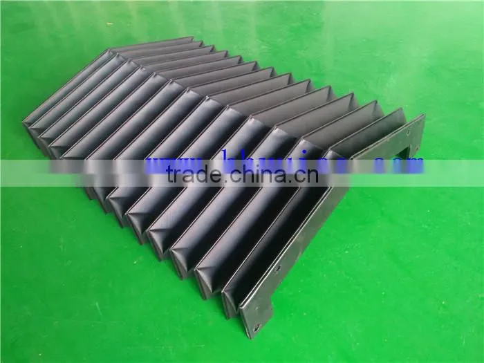 machine tool guide way protection cnc steel telescopic cover