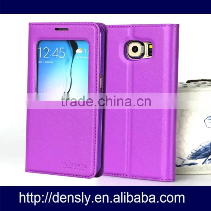 Factory derect view case for samsung s6 cases