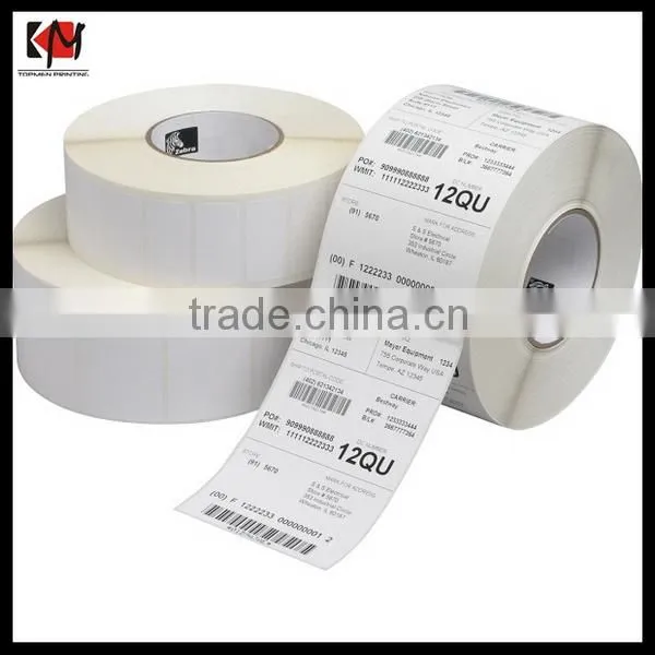 Self Adhesive Vinly Label Printing Anti-curl Heat Resistant Label Sticker