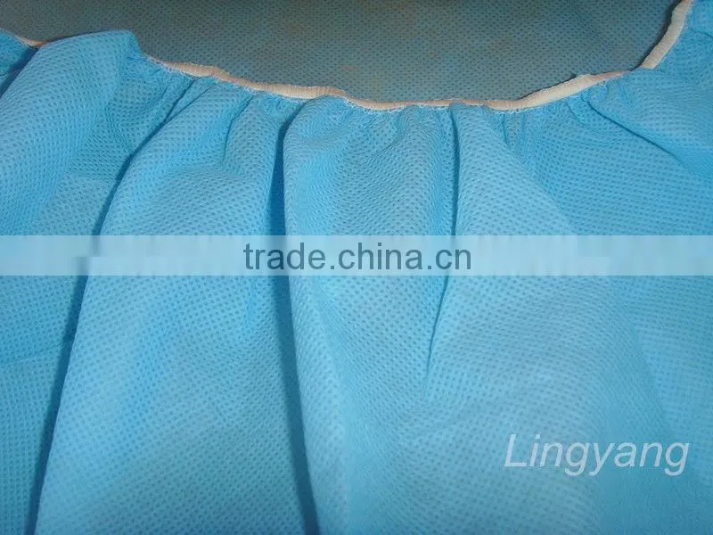 2015 new design disposable non woven massage bed cover with elastic band