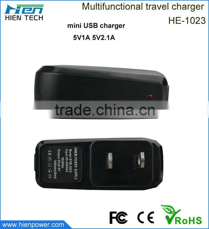 Promotion USB power charger for iPhone provide USB charger cable also