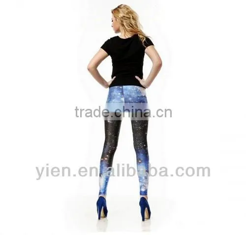 Colorful Sexy Ass Leggings , Young Adult Girls Thin Leggings