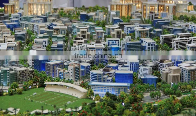 Maquettes Architectural scale model of residential building/building scale model making