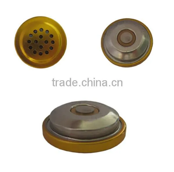Diameter 45.5mm load 100ohm round electret microphone