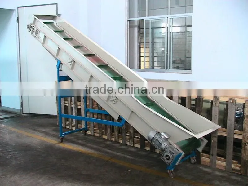 Plastic Belt Conveyor used in tansfer