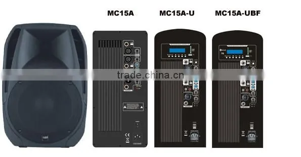 digital amplifer 15 inch speaker box design