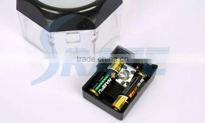 MG13104 Illuminated Magnifier Lamp with Stand