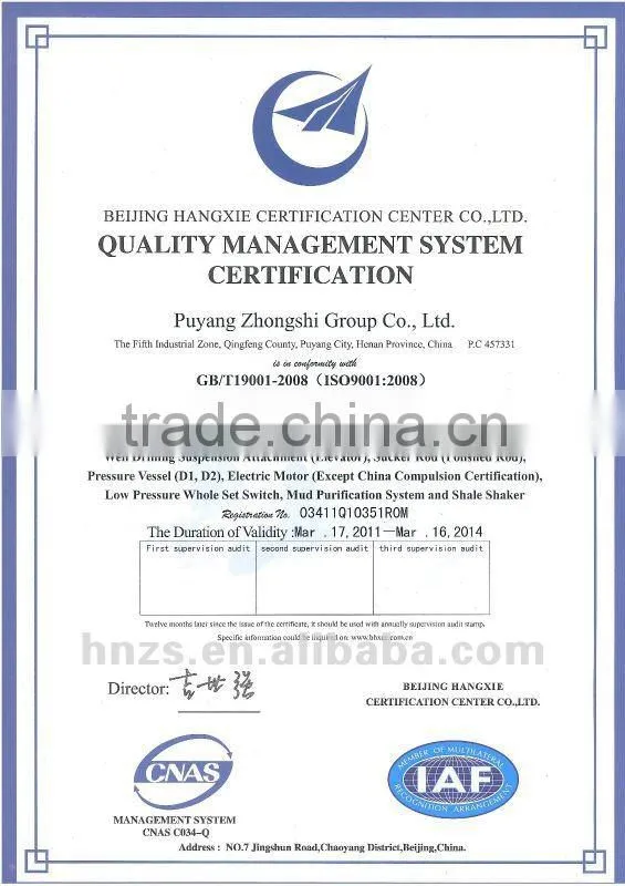 D grade API Sucker rod used for oil extraction with competitive price