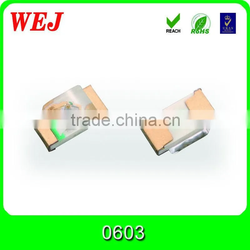 round head type green color dip 5mm green led diode