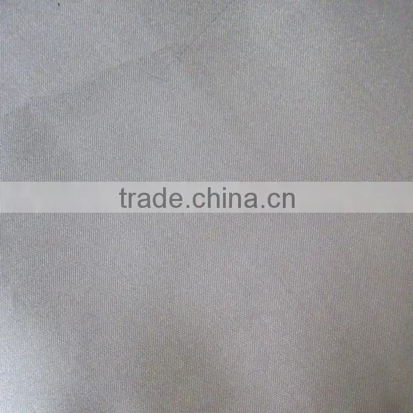 hot sale 100% polyester taffeta with silver coating fabric