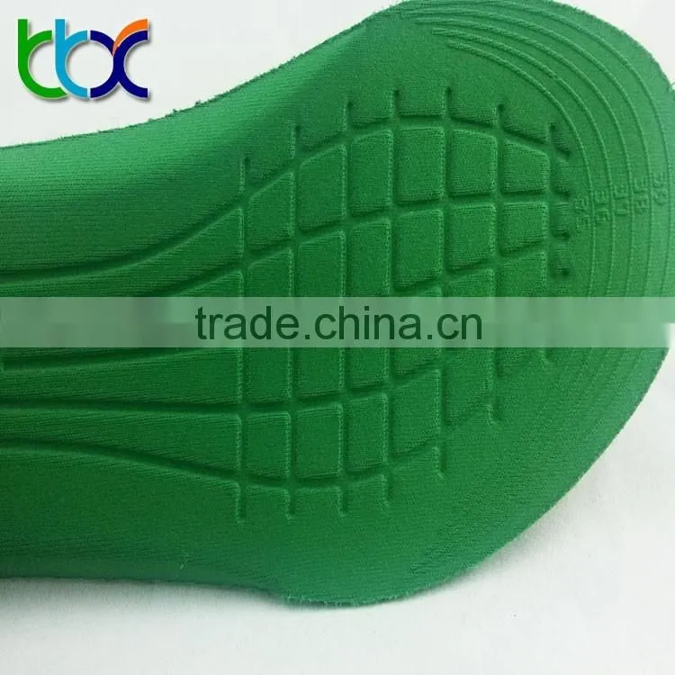 Comfort shoe heel protectors insoles for shoes foot arch support shoe pad insole fabric with hi-poly