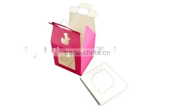 high quality taking away cake boxes box with cmyk printing in shanghai