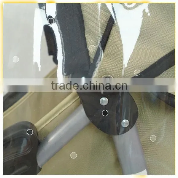 2015 high quality best selling good plastic rain cover for baby pram