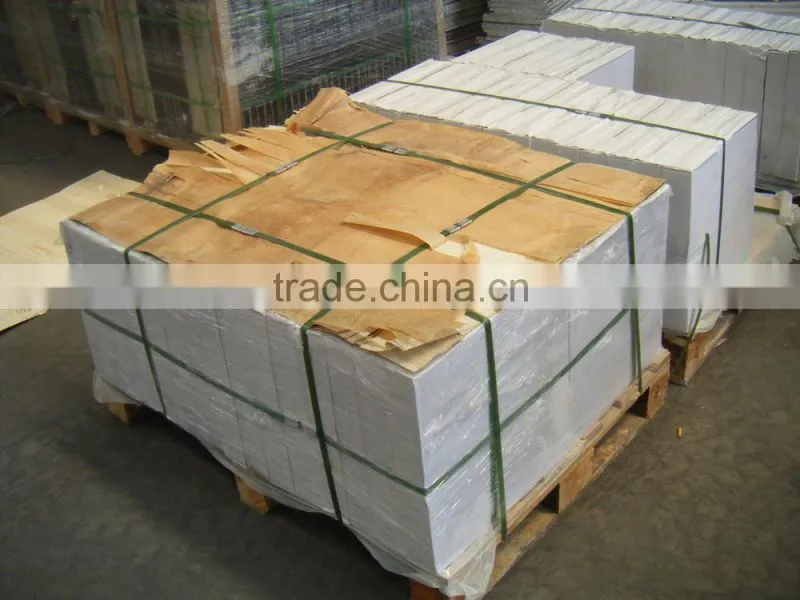 G654 China natural sesame black granite stone column