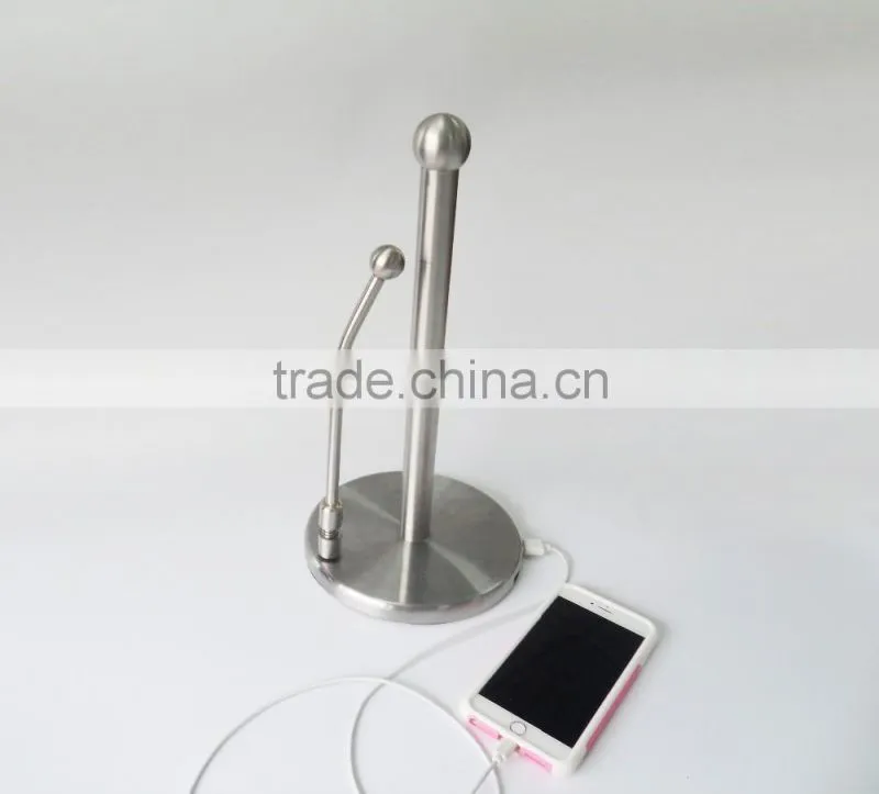 Multi-fonction towel paper stand with USB charger