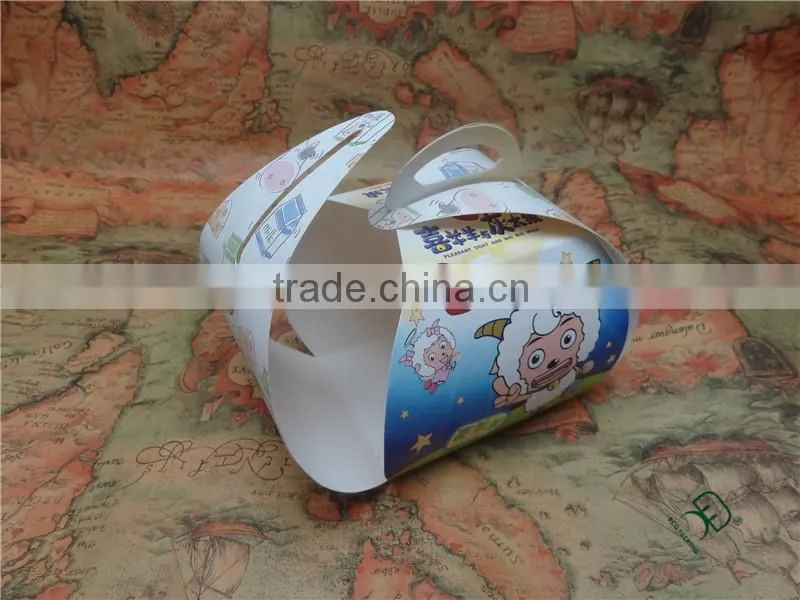 Custom printed simple design paper single cupcake box Wholesale China